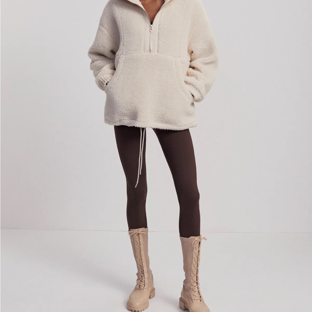 Varley Off-White Knit Jacket NEW - Picture 4 of 7